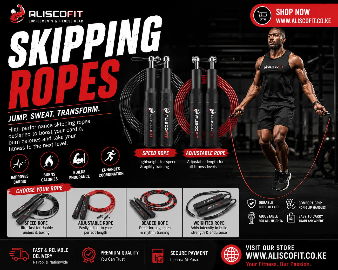 SKIPPING ROPES