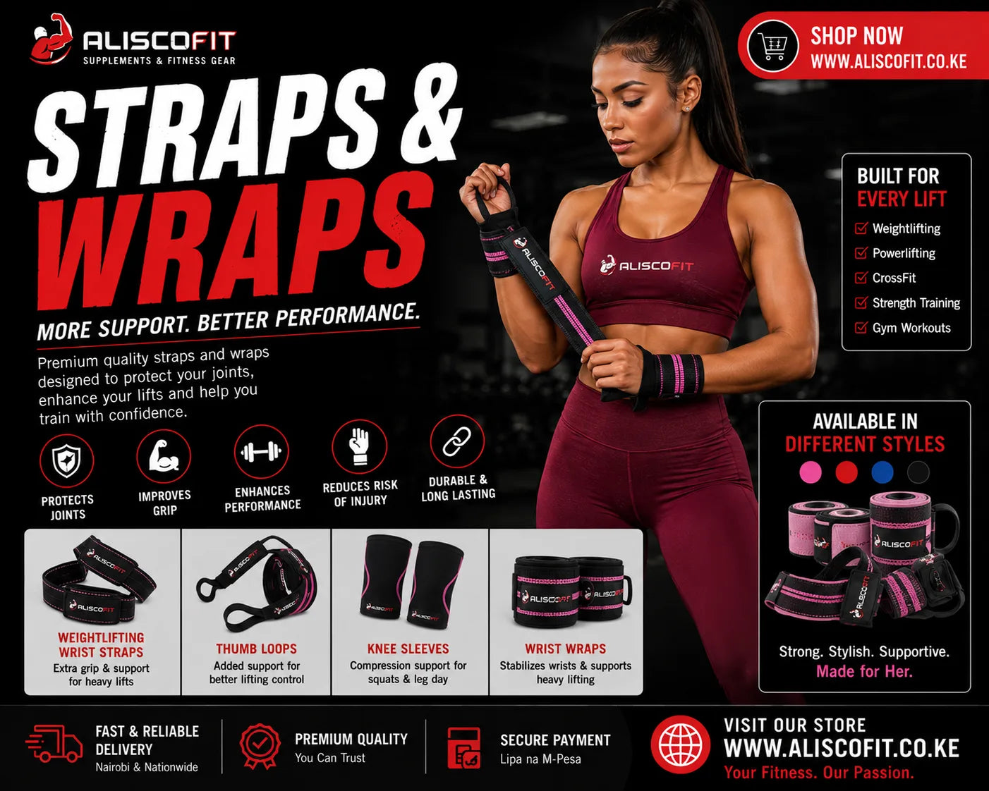STRAPS & WRAPS