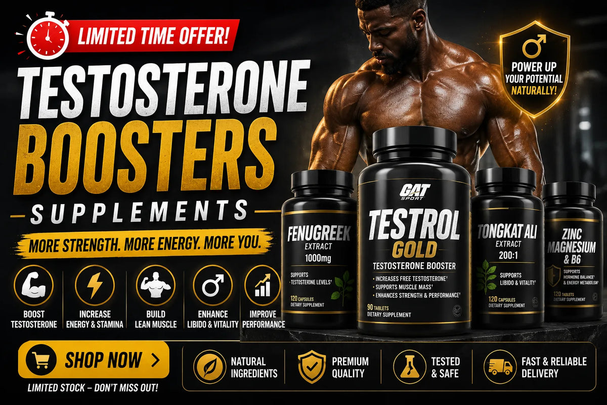 TESTOSTERONE BOOSTERS SUPPLEMENTS