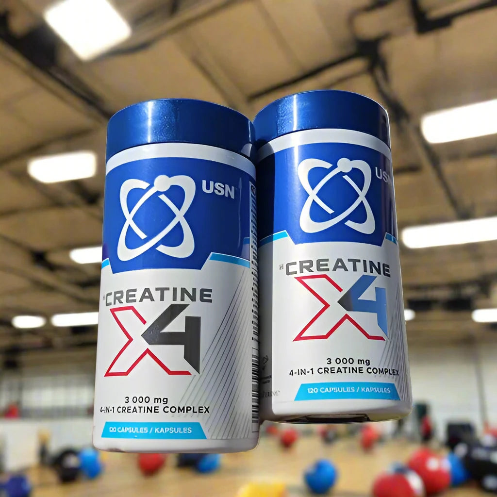 USN Creatine X4  120Capsules 300mg 4 in 1 creatine complex