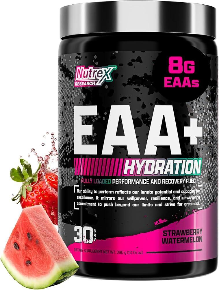 Nutrex Research EAA Hydration | EAAs + BCAAs Powder 30servings
