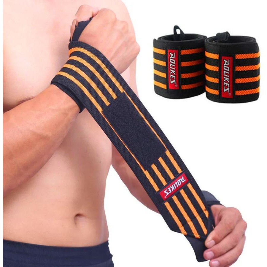 Wrist straps for Weightlifting with Thumb Loop, Wrist Support Pair