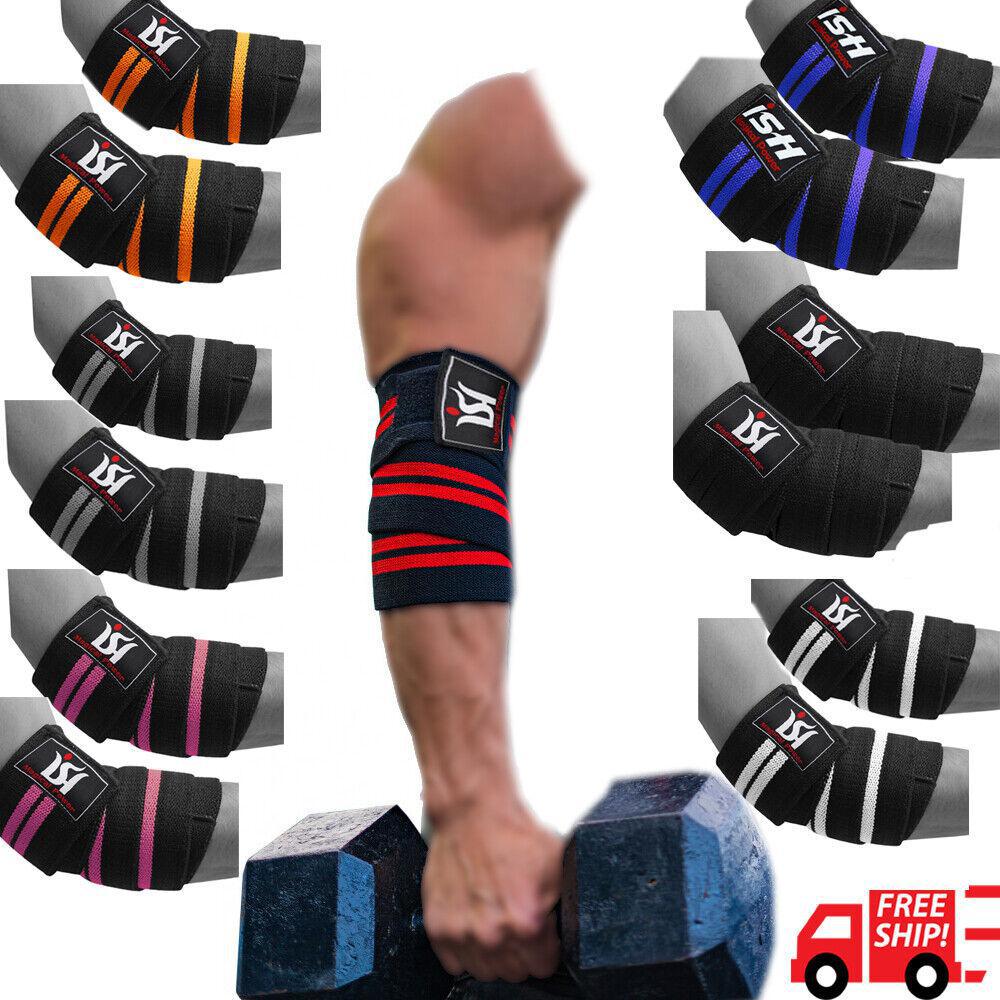 Elbow Wraps for Weightlifting Support