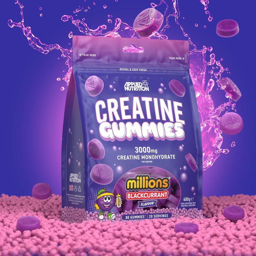 Applied Nutrition Creatine Monohydrate Gummies 80gummies 20Serving 400g