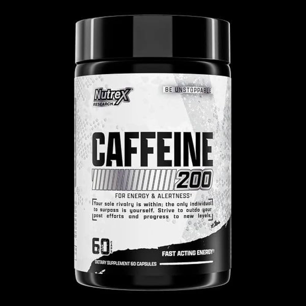 Nutrex Caffeine Pills 200 (60Capsules)