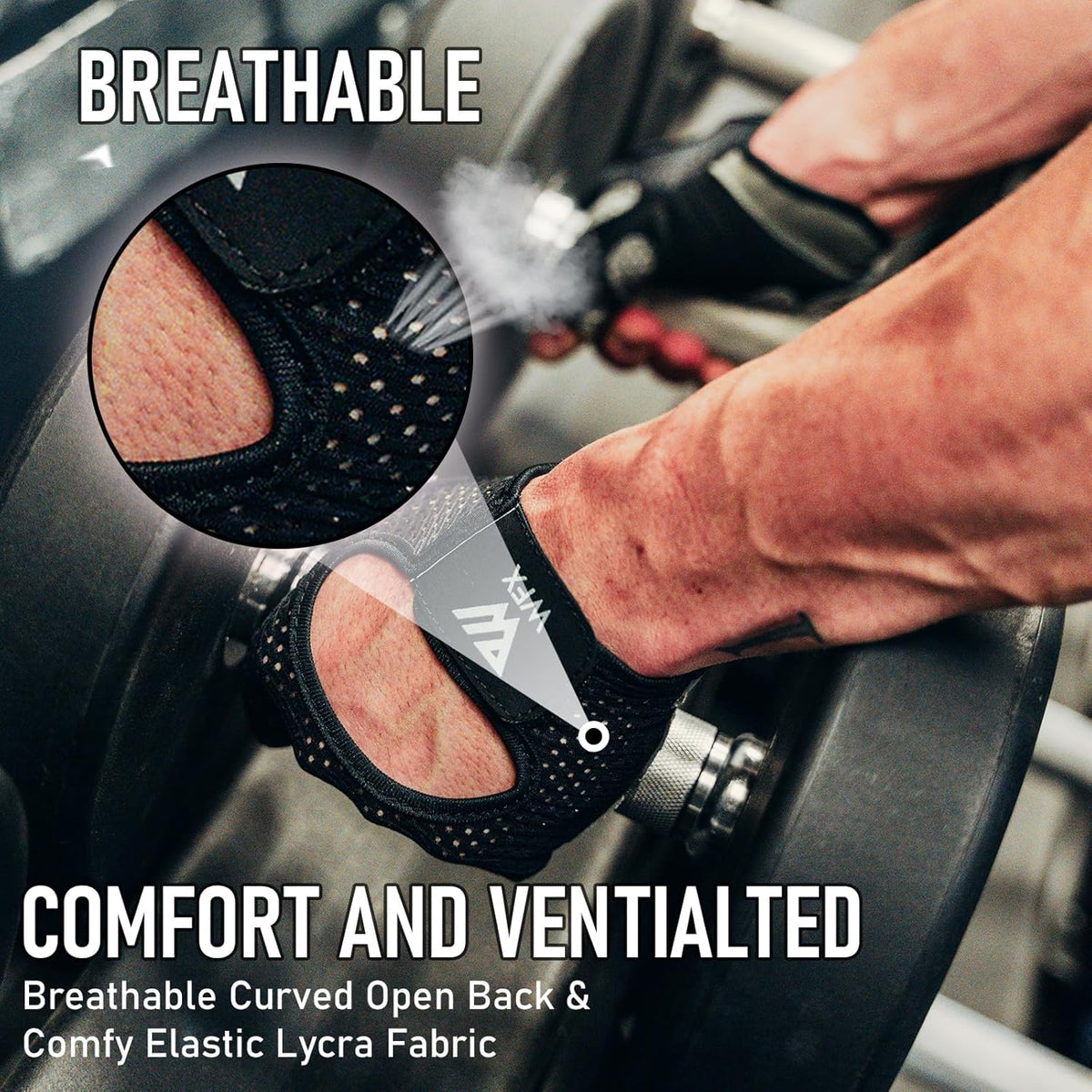 Training Gym Gloves  Palm Protection and Extra Grip, Breathable