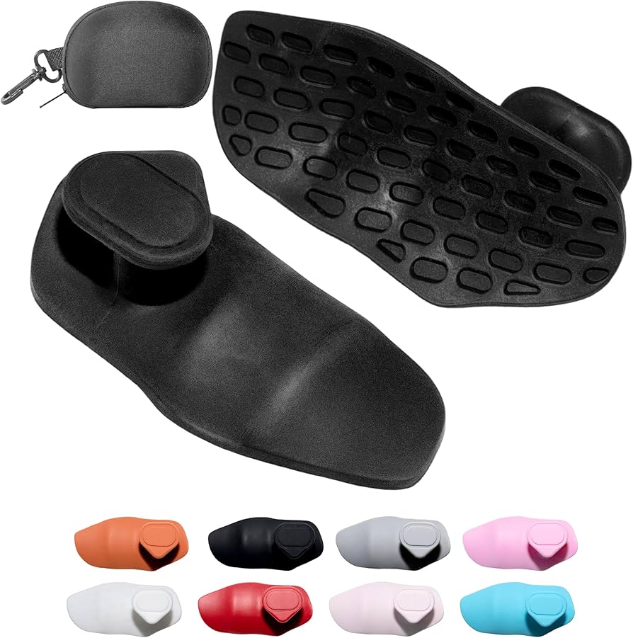 Silicone Weightlifting Grips | Non-Slip Gym Grip Pads for Men and Women(WITH POUCH )
