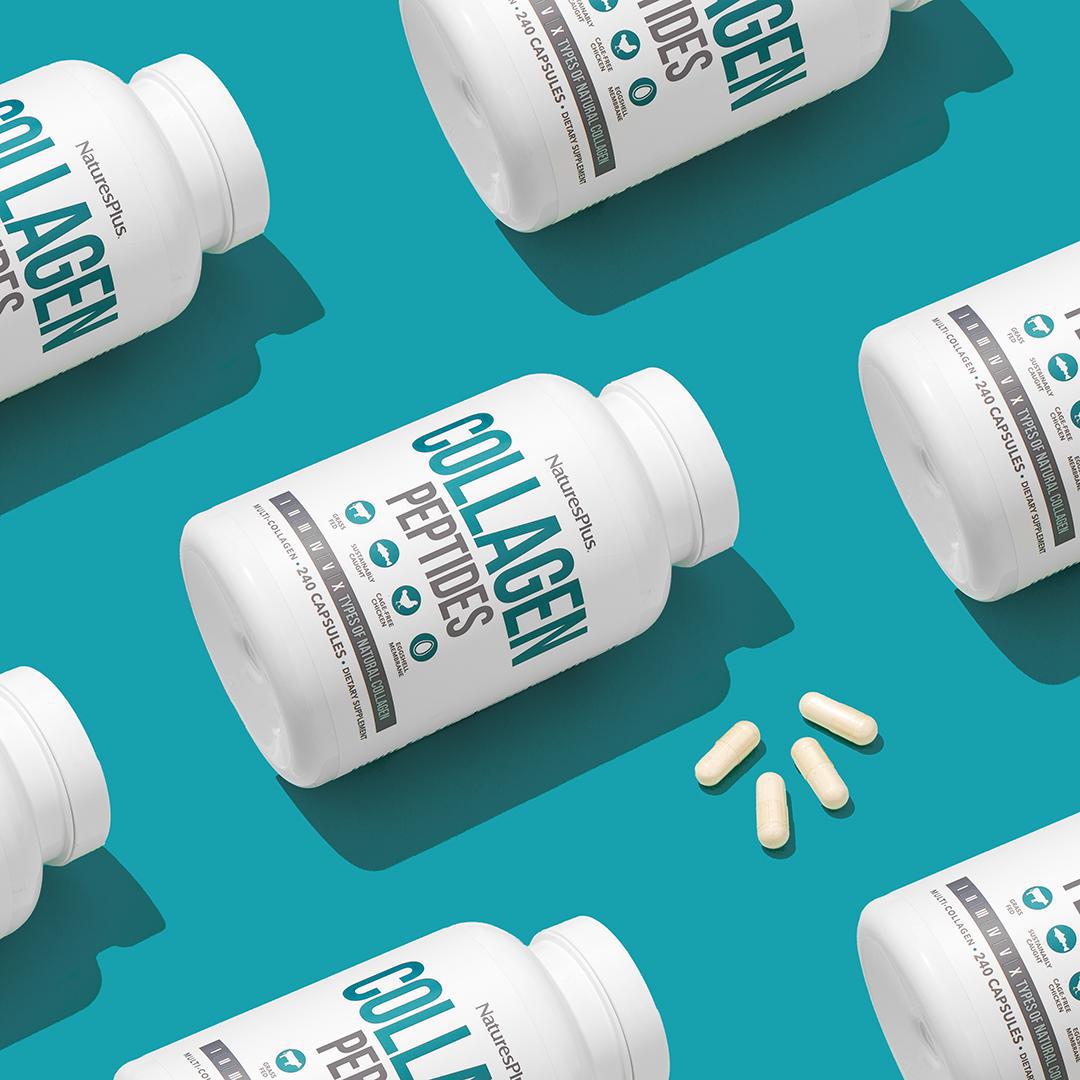 Nature's Plus Collagen Peptides Caps 120s