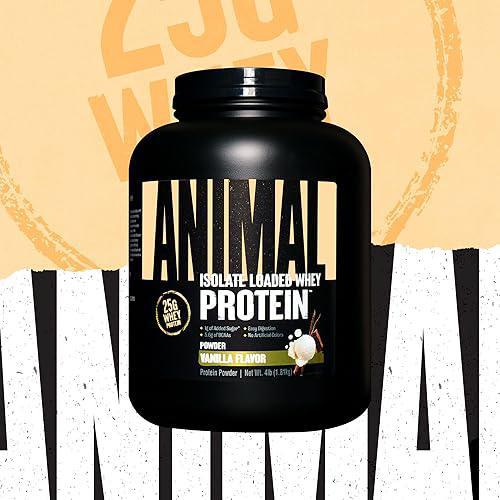 Animal Whey Protein Powder 4 Lbs
