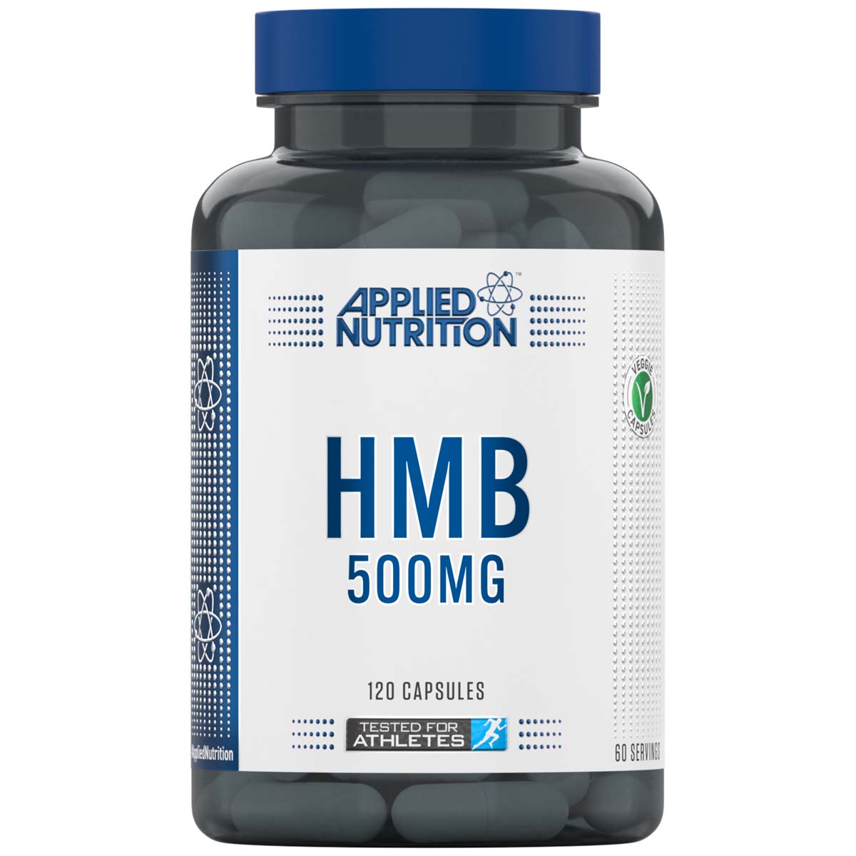 Applied Nutrition HMB, 500 mg, 120 Capsules 60servings
