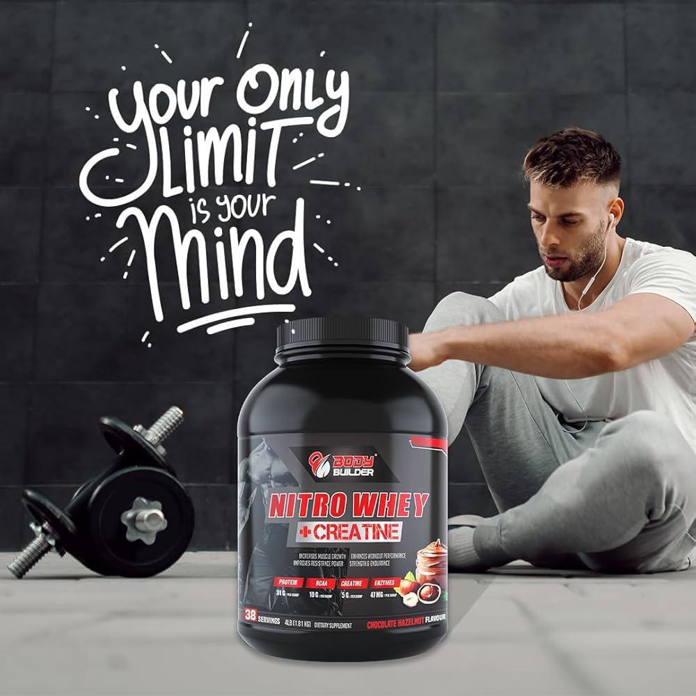 Body Builder Nitro Whey + Creatine 4 lb
