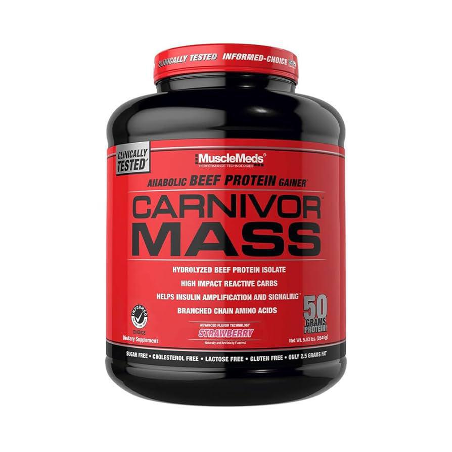 Carnivor Mass beef protein isolate supplement