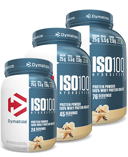 Dymatize Iso-100 Whey Protein Powder Isolate Hydrolysed