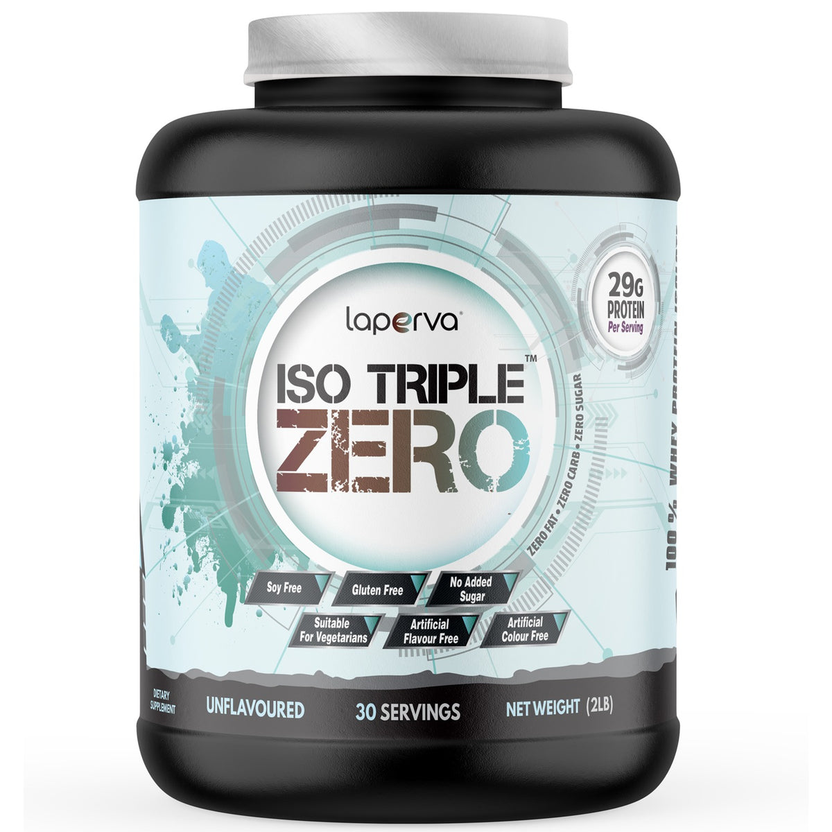 Laperva Iso Triple Zero Unflavoured Protein Powder isolate
