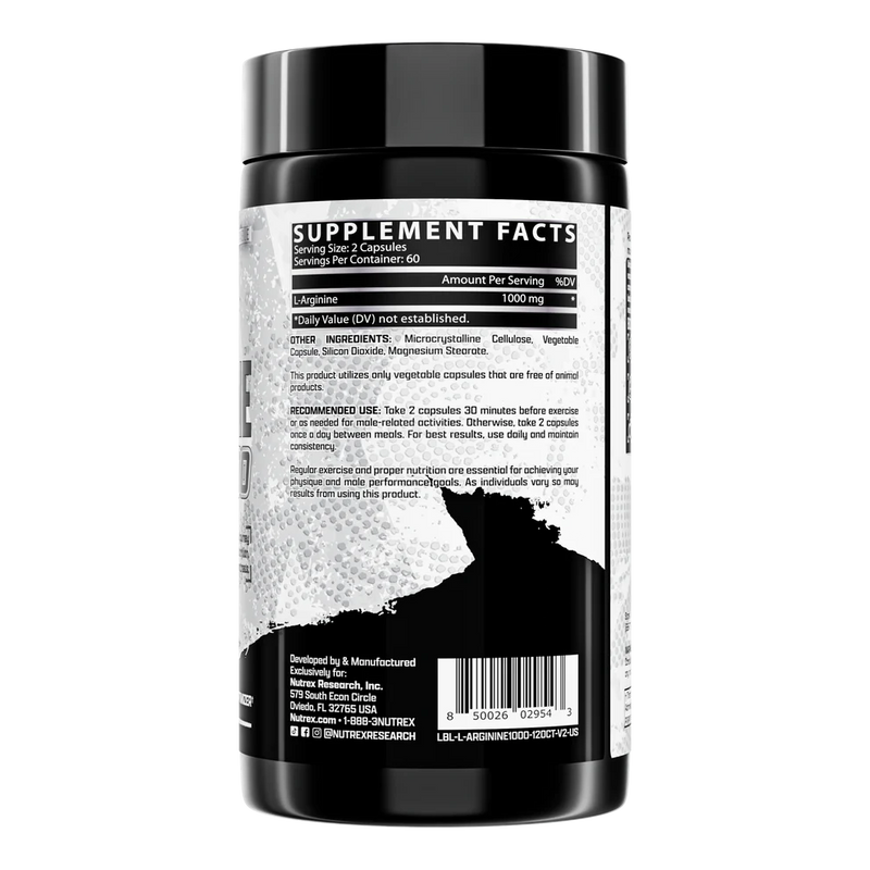 Nutrex Research L-Arginine 1000mg capsules Kenya