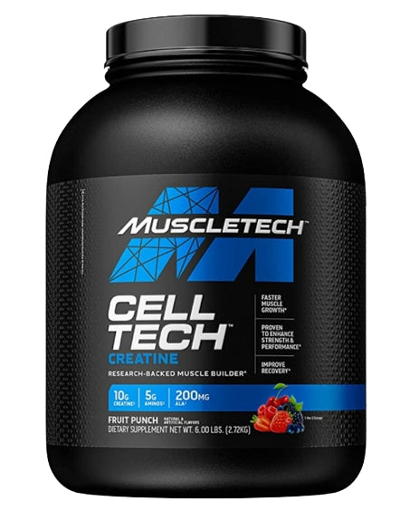 MuscleTech Cell Tech Creatine Powder 5.80lbs(2.63kg) 54Servings