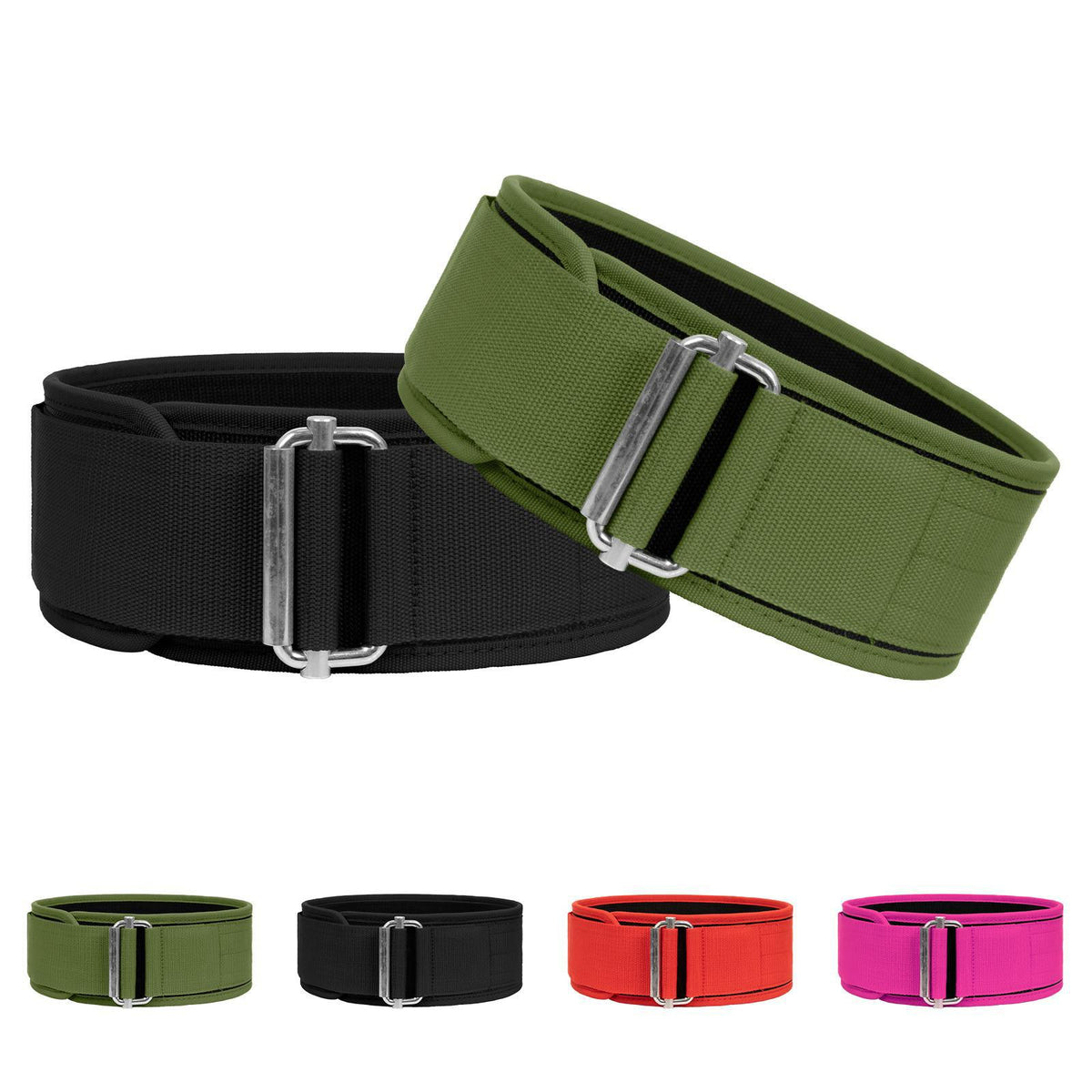 Self-locking premium fabric training belt .