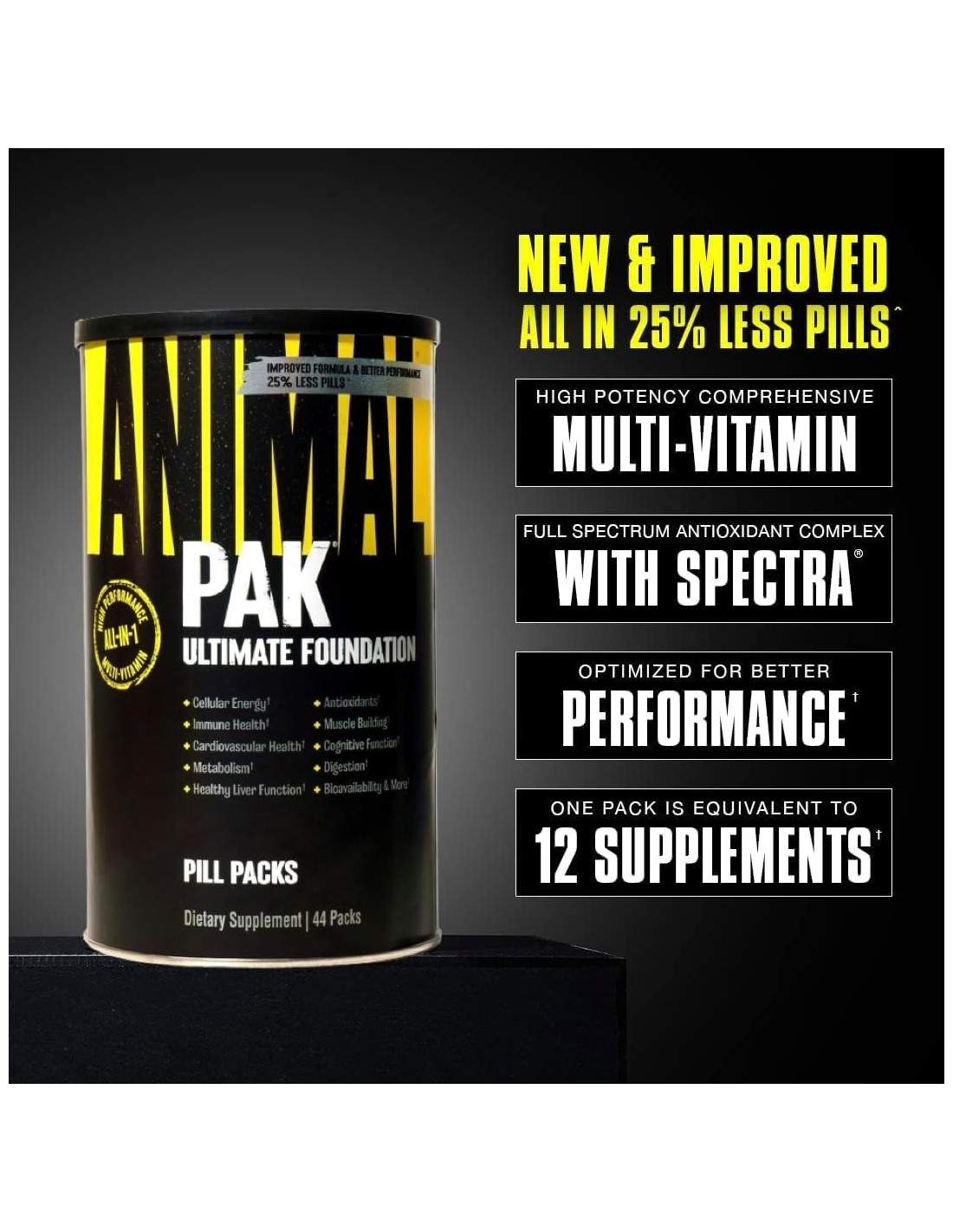 Animal PAK Ultimate Multivitamin 44 packs