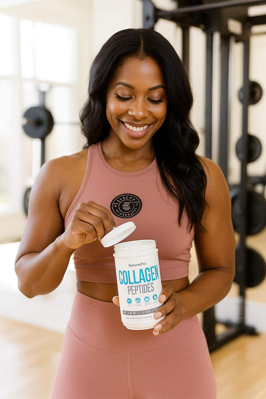 NaturesPlus Collagen Peptides - Hair, Skin, Nail & Joint Health, Immune System Support 294gm