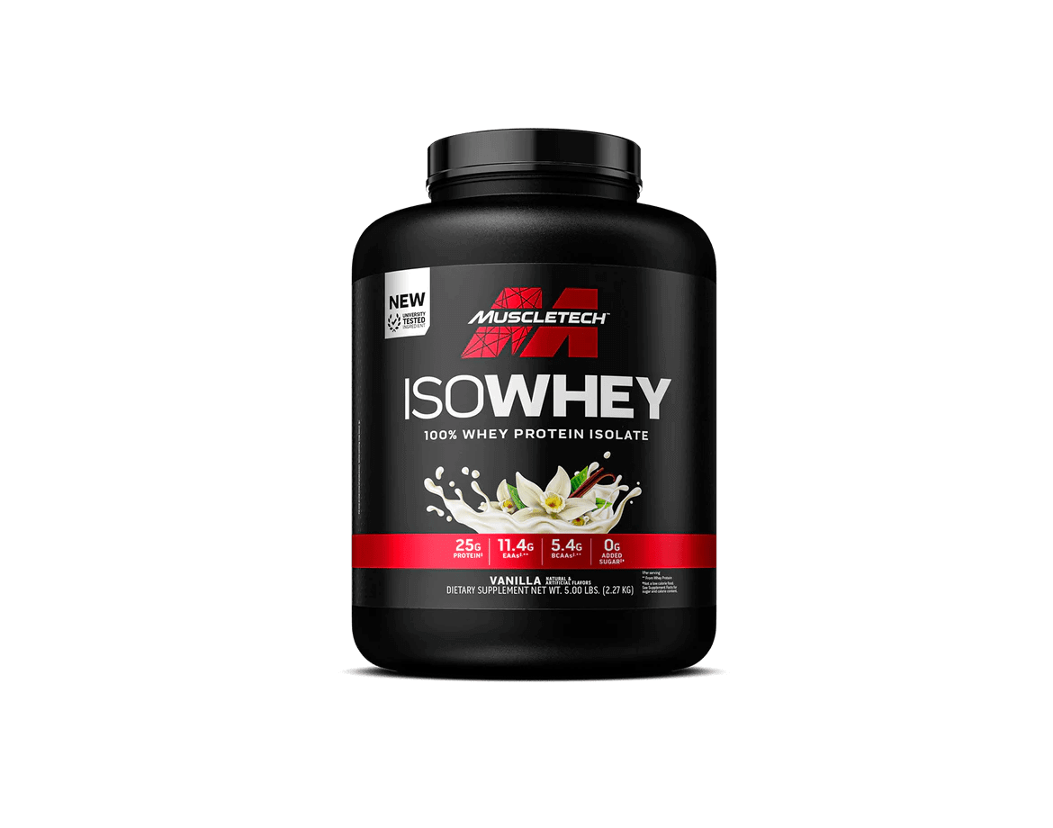 MUSCLETECH ISOWHEY PROTEIN  POWDER 5lbs (2.27kg) 75servings