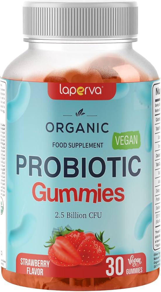 Laperva Organic Probiotic Gummies 30gummies 30servings
