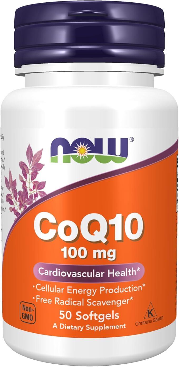NOW Supplements CoQ10 – 100 mg