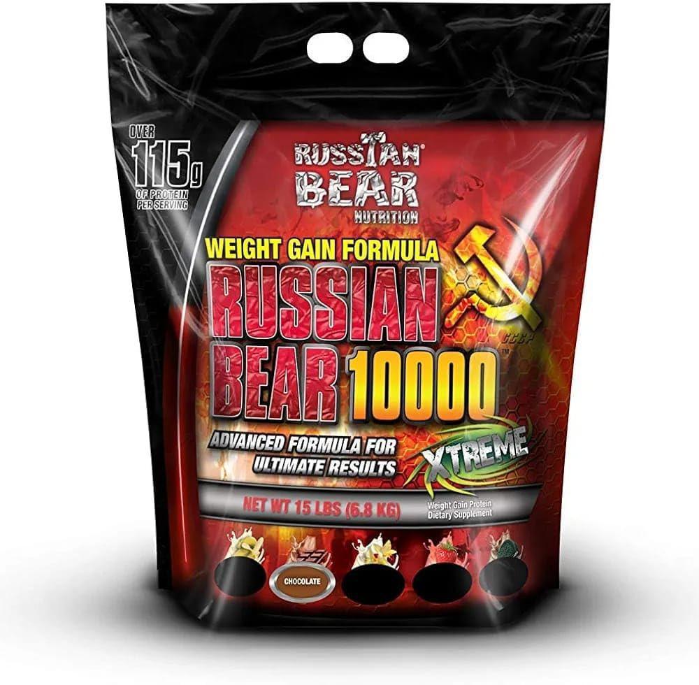 Russian Bear 10000 Mass Gainer (Flavoured)15lb/ 6.8kg