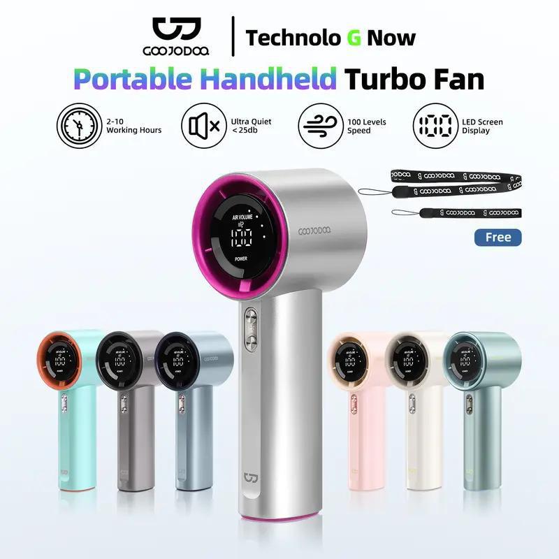 PORTABLE TURBO HAND HELD ELECTRIC FAN  JF126