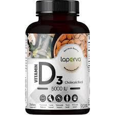 laperva Vitamin D3 Cholecalciferol (5000 UI), Supports Hormonal Balance, Joints & Metabolic Support, Immune System (90 Veggie Capsules)
