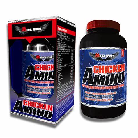 Mega Sport Amino Hardcore- 325 Tablets -CHICKEN TASTE
