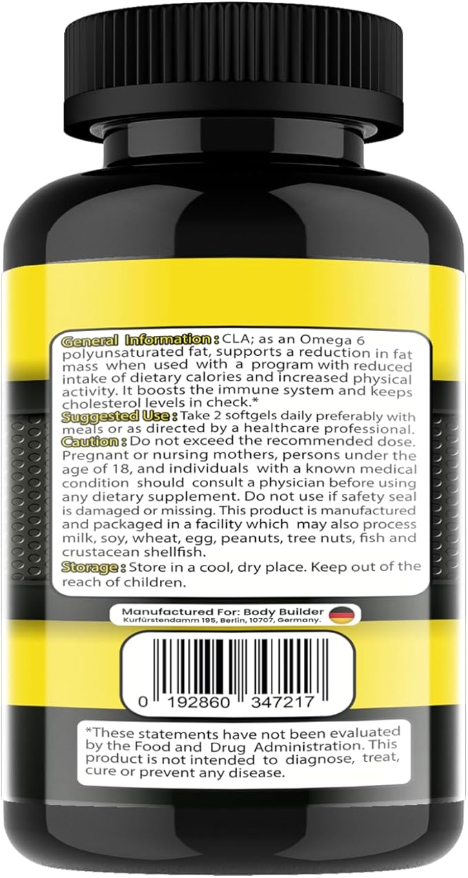 Body Builder CLA - 2000mg-FATLOSS