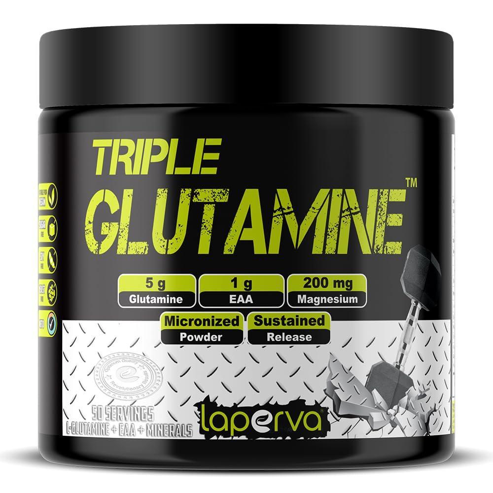 Laperva Triple Glutamine unflavoured  50 Servings