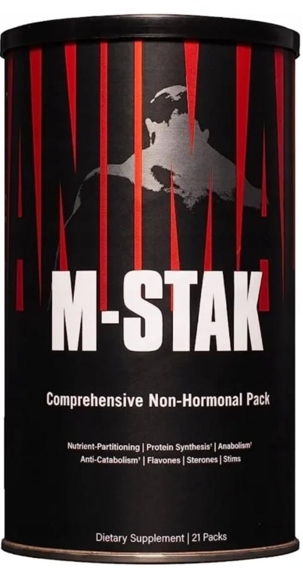 Animal M-Stak Universal Nutrition Non-Hormonal 21 Pill packs