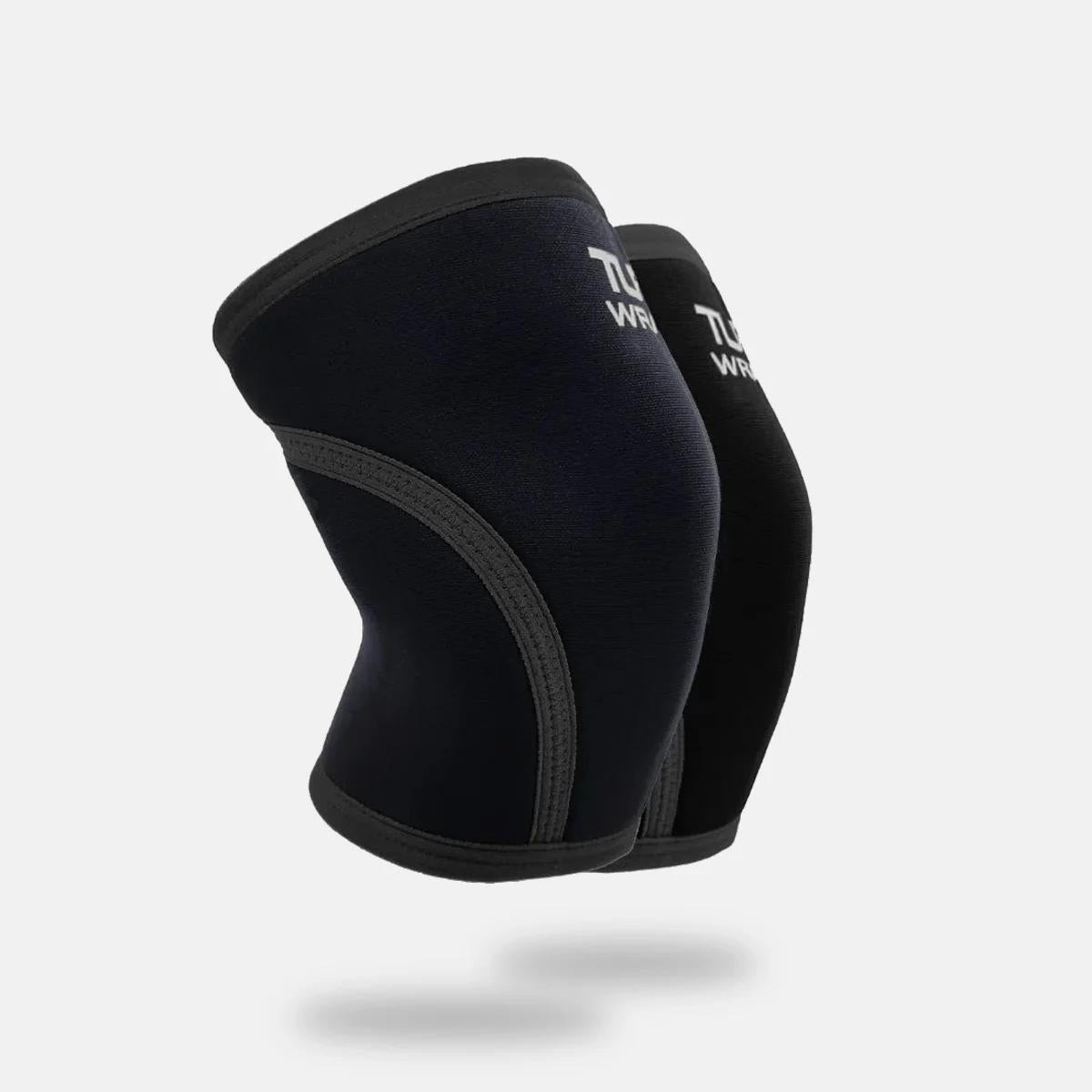 Knee Sleeves for Powerlifting - 7mm Thick Neoprene Sleeve for Bodybuilding, Weight Lifting