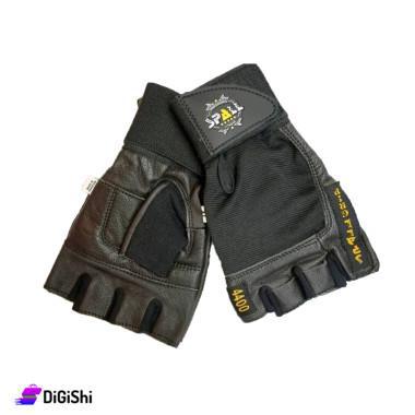Spall leather weightlifting gloves