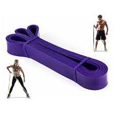 Heavy Duty Latex Resistance Band workout bands Purple