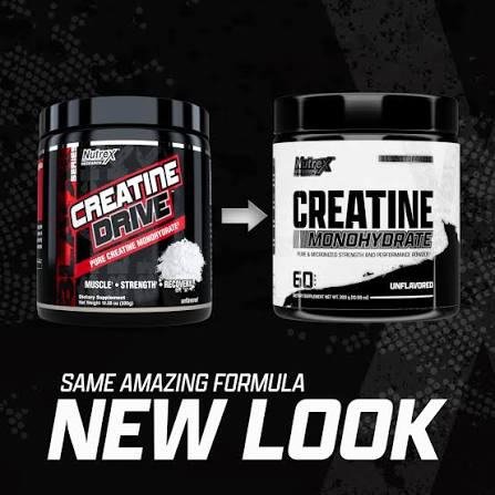 Nutrex Creatine Hardcore Muscle Strength 60 Servings 300g