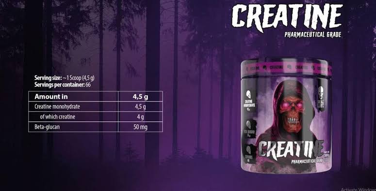 Skull Labs Creatine Monohydrate 300gm 60 Servings