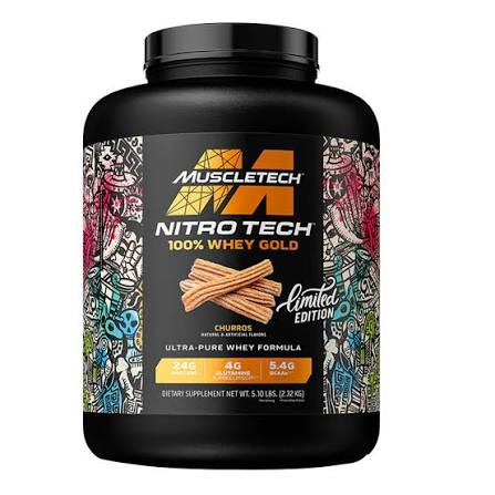 MuscleTech Nitro Tech 100% Whey Gold Protein