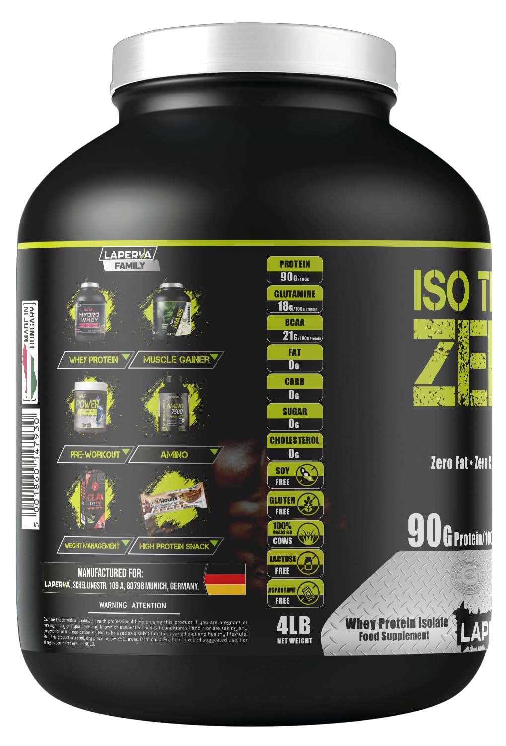 Laperva Triple Zero Protein Powder Isolate