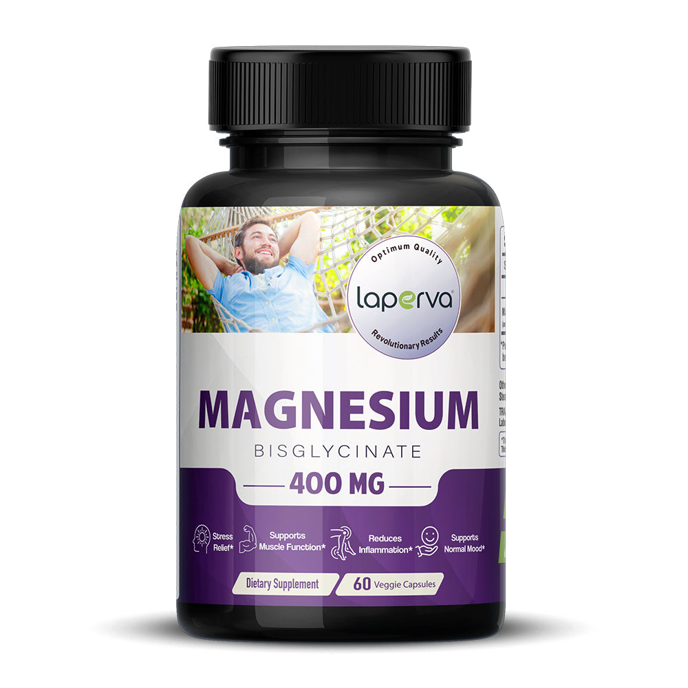 Laperva Magnesium Bisglycinate, 400 mg