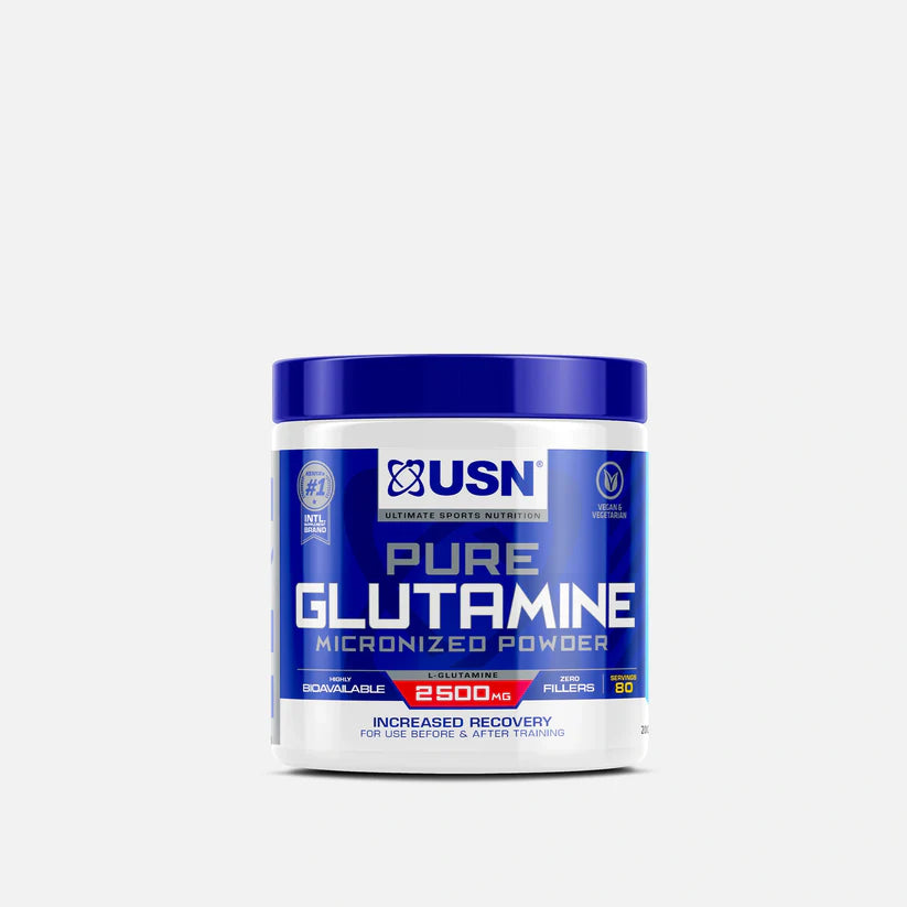 usn pure glutamine micronized powder