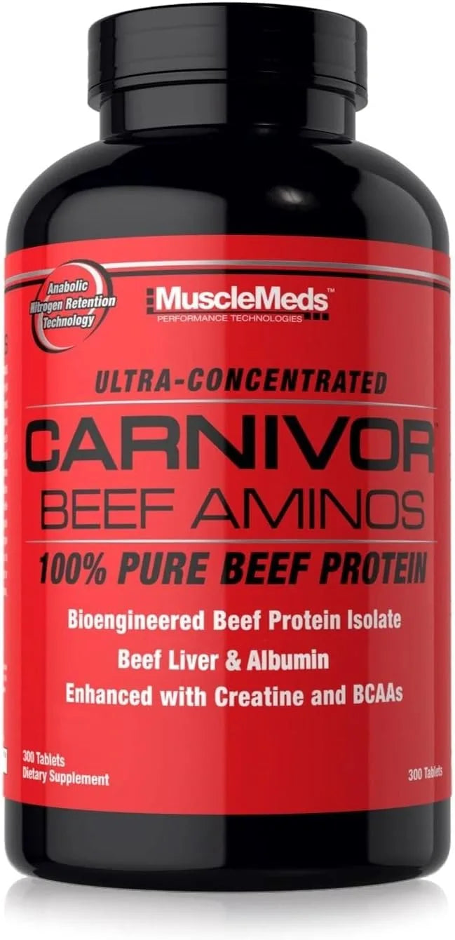 Carnivore Beef Aminos 300 tablets 100servings