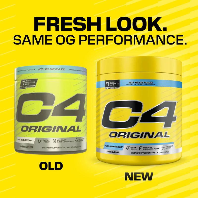 C4 Original Pre Workout Powder 30servings
