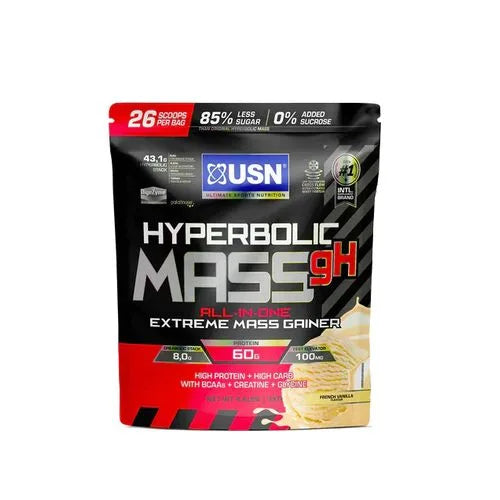 USN Hyperbolic Mass gH 2kg (26Scoops) Mass Gainer