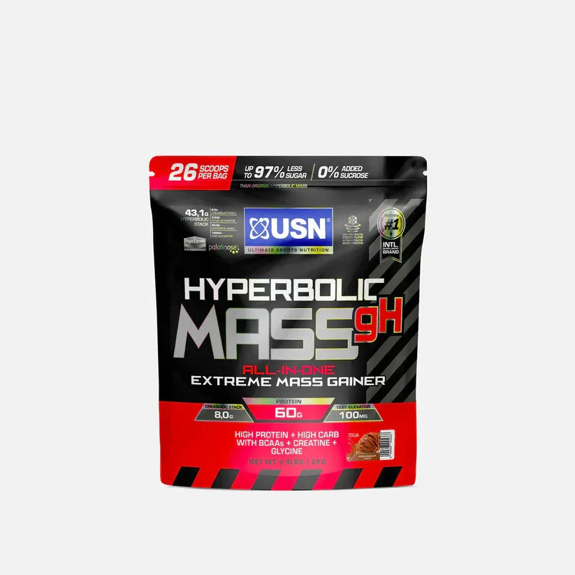 USN Hyperbolic Mass gH 2kg (26Scoops) Mass Gainer