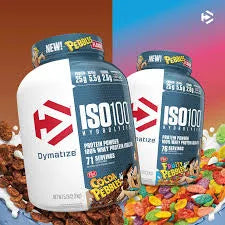Dymatize ISO 100 Whey Protein Hydrolyzed Isolate 2.3KG 5LB (70/76Scoops) per Flavour