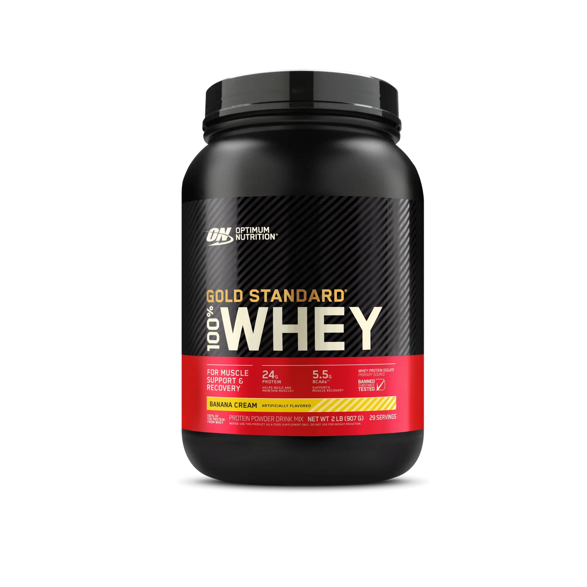 Optimum Nutrition Gold Standard 100% Whey Protein Powder 2LBS 29SERVING