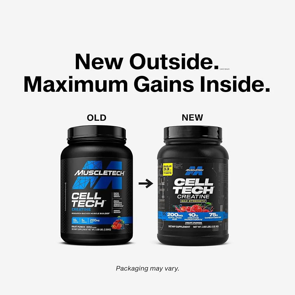MuscleTech Celltech Creatine Powder 2.90Lbs (1.32Kg) 27Servings