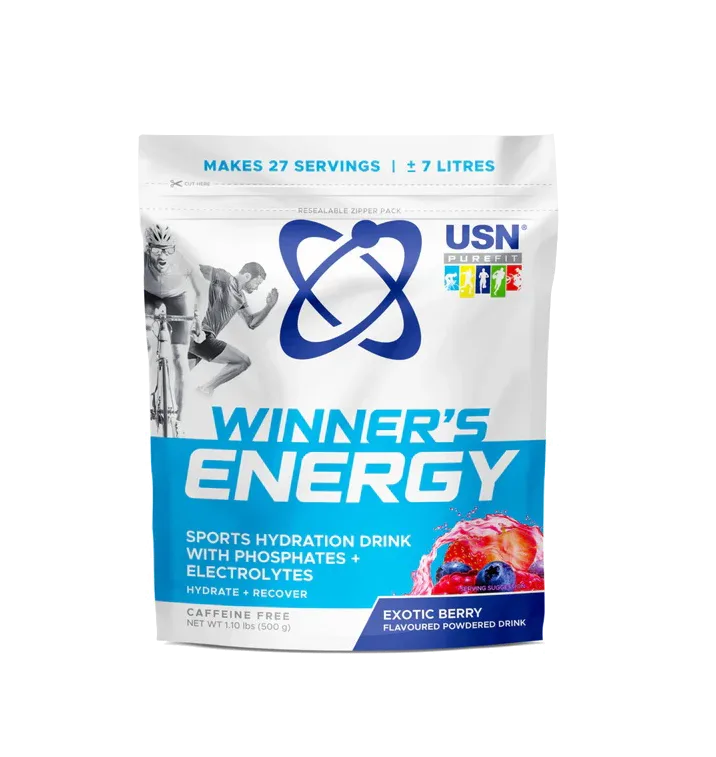 Usn Winner's Energy Hydration Drink 1.10lbs(500g)  27servings
